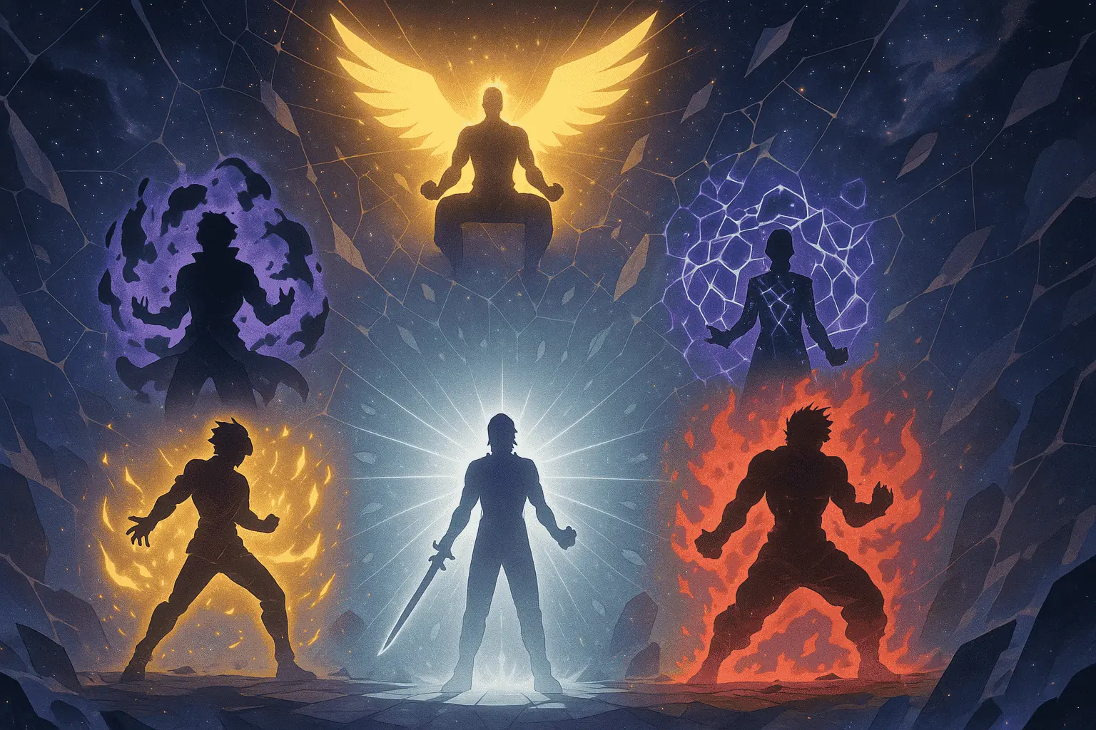 Character Power Comparison Visual