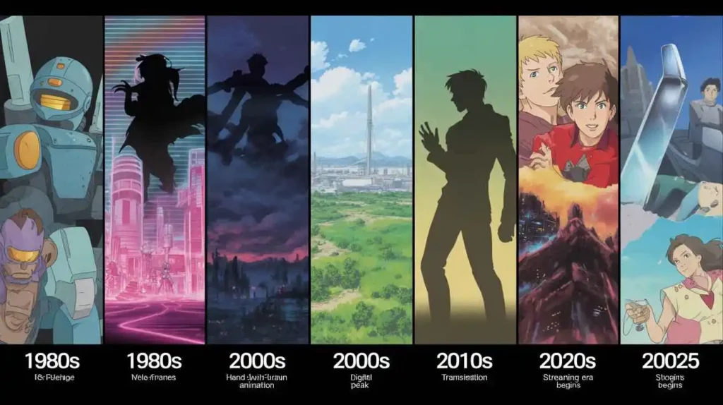 Evolution of Anime Movies Timeline (1980s-2026)