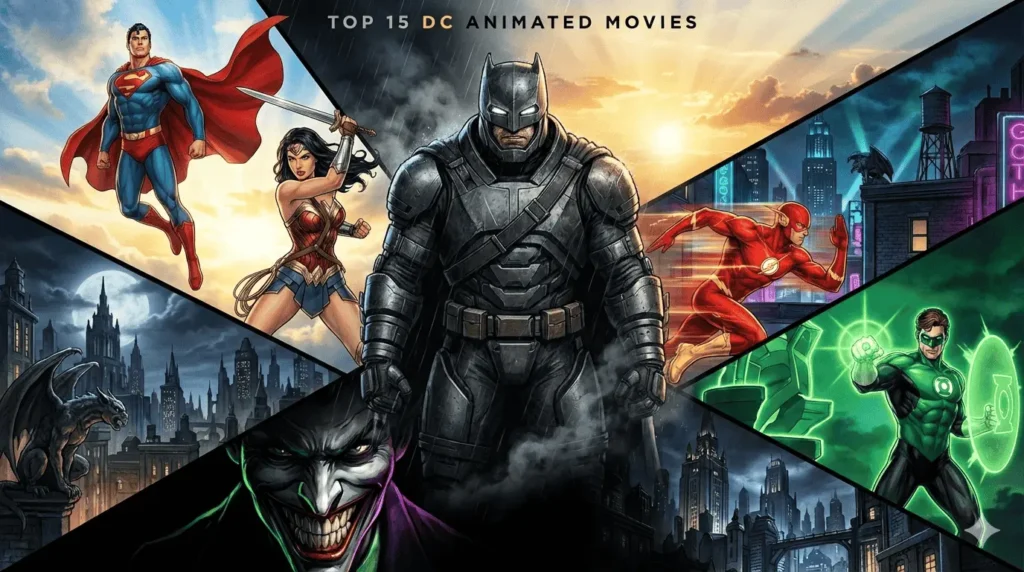 Top 15 DC Animated Movies in 2026 You Must Watch: ToonStream